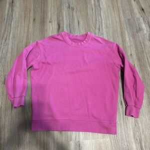 Lululemon Vibrant Pink Long Sleeve Top